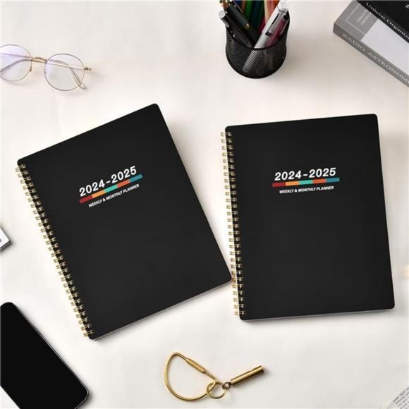 Planner 2024-2025– Academic Weekly & Monthly Planner, Jul 2024 - Jun 2025 - Picture 1 of 7